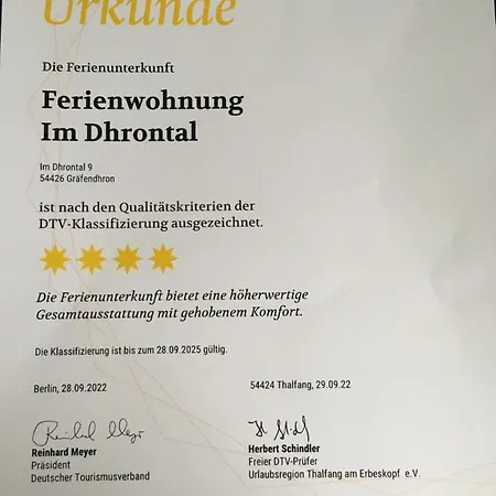 Ferienwohnung Im Dhrontal Grafendhron Exterior foto